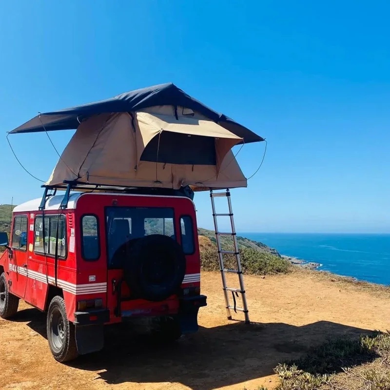 Roof Top Tent Ladder Telescopic - Özel Tasarım Yumuşak Su Geçirmez Tavan
