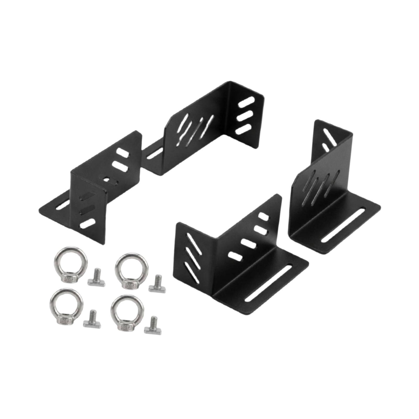 Overland Roof Rack Platform - 4 Parça Tavan Platformu Sabitleme Braketleri,