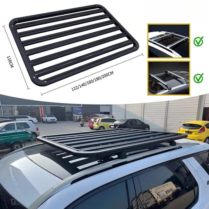 Overland Roof Rack Platform - Overland Alüminyum Tavan Platformu Kutusu Çapraz