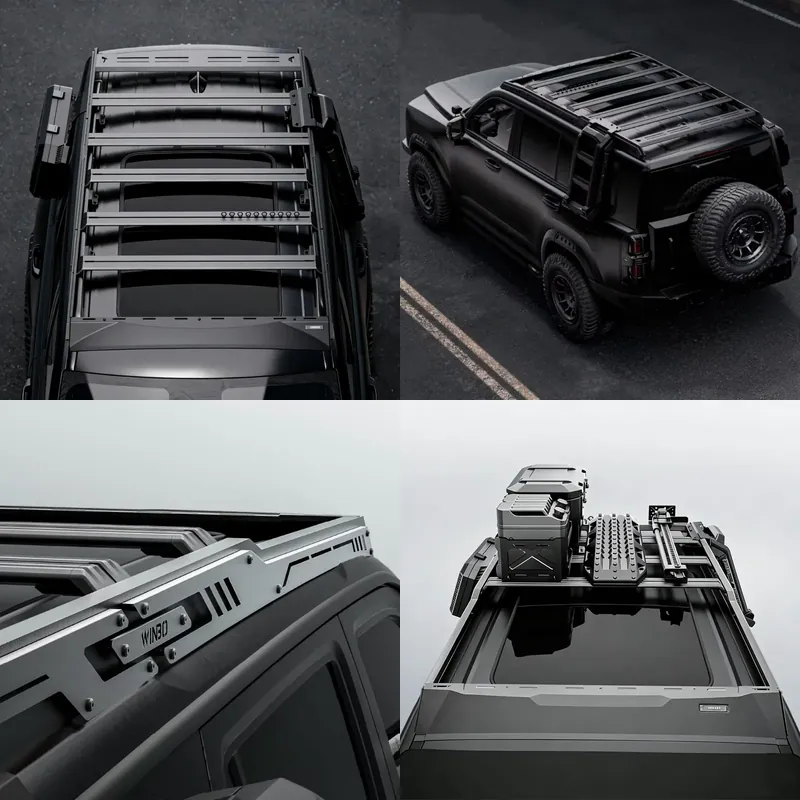 Overland Roof Rack Platform - Ağır Hizmet Tipi Arazi Araçları İçin