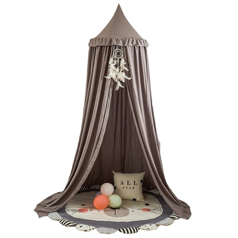 Roof Top Tent Annex Room - Pembe Gri Beyaz Çocuk Çadır Bebek