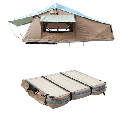 Roof Top Tent Soft Shell 3 Person - Yüksek Kaliteli 4 Mevsim Yumuşak Kabuklu