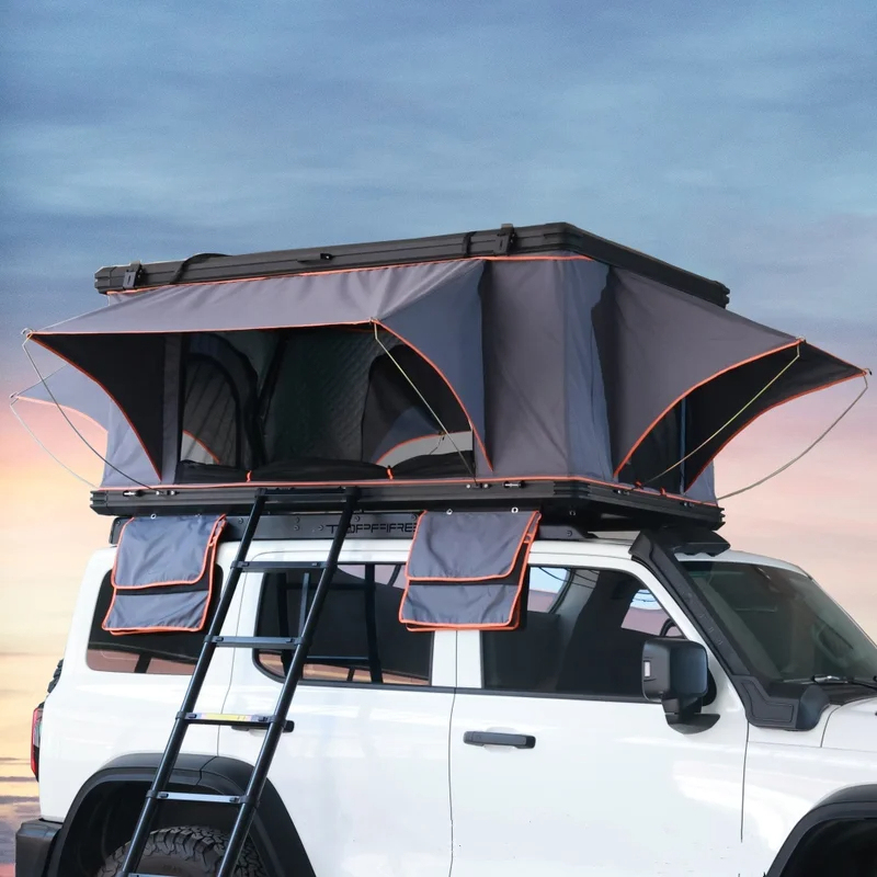 Roof Tent Hardshell Aluminum - Alüminyum 4 Kişilik Araba Üstü Çadır