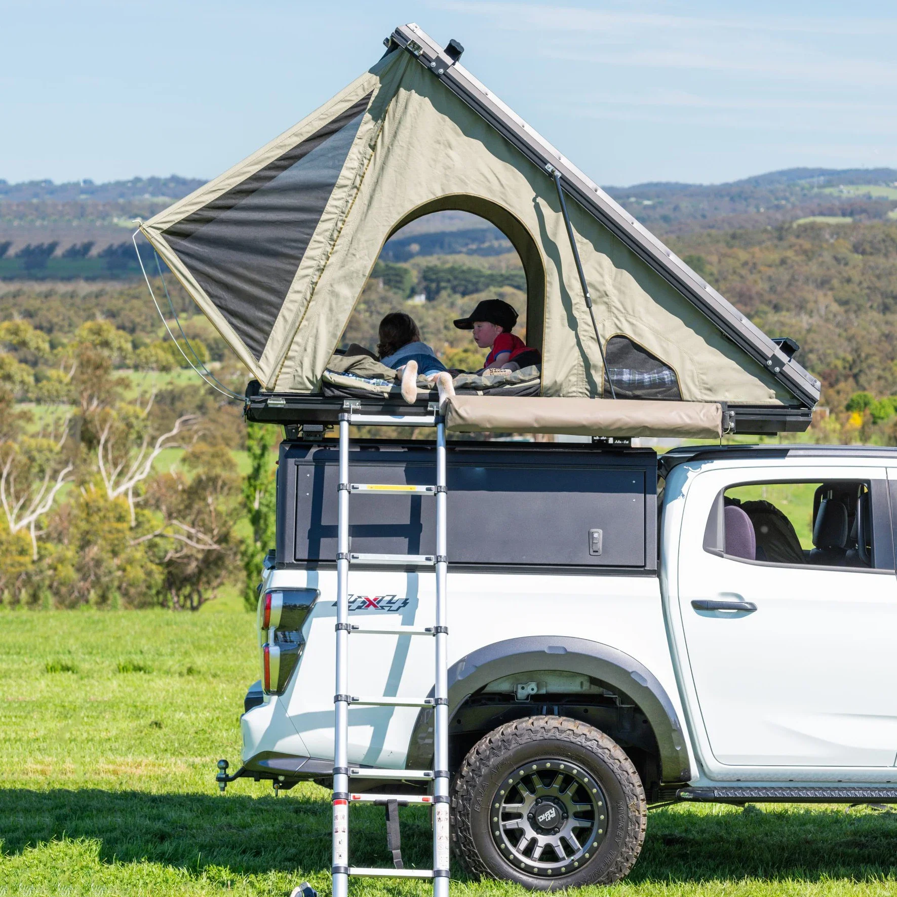 Roof Top Tent Soft Shell 3 Person - 2023 Çok Satan 2-3 Kişilik Yumuşak