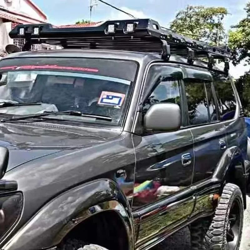 Overland Roof Rack Platform - KQX Yüksek Kaliteli LED'li Arazi Tipi
